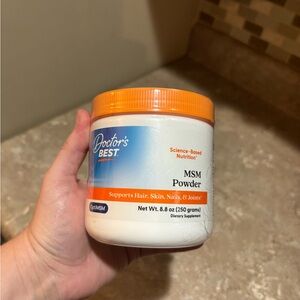 Doctor's Best MSM Powder which is just all types of collagen into 1 product.